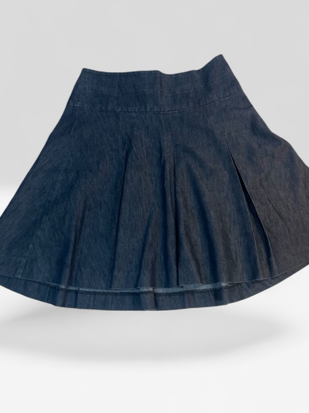 Apostrophe Dark Indigo Circle Skater Skirt
